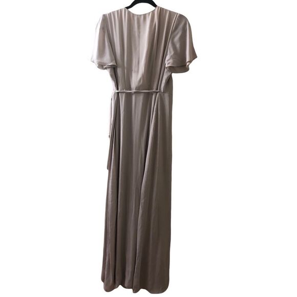 Show Me Your MuMu Noelle Wrap Maxi Dress Sz M - Picture 4 of 10